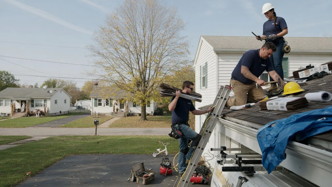 Local Roofing Contractors in Palms, MI near me